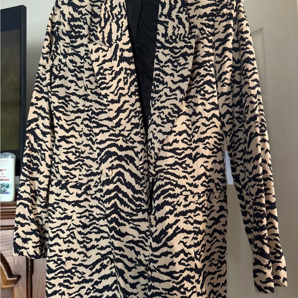 Good American Animal Print Women's Blazer - Picture 2 of 2